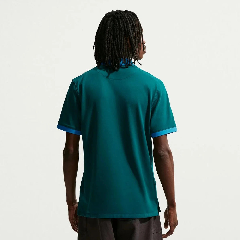 Nike 2026-27 Brazil Men's The Polo 2.0 Geode Teal/LT Photo Blue/Midwest Gold
