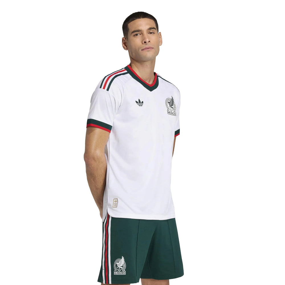 Adidas 2026 Mexico Men's Authentic Away Soccer Jersey White