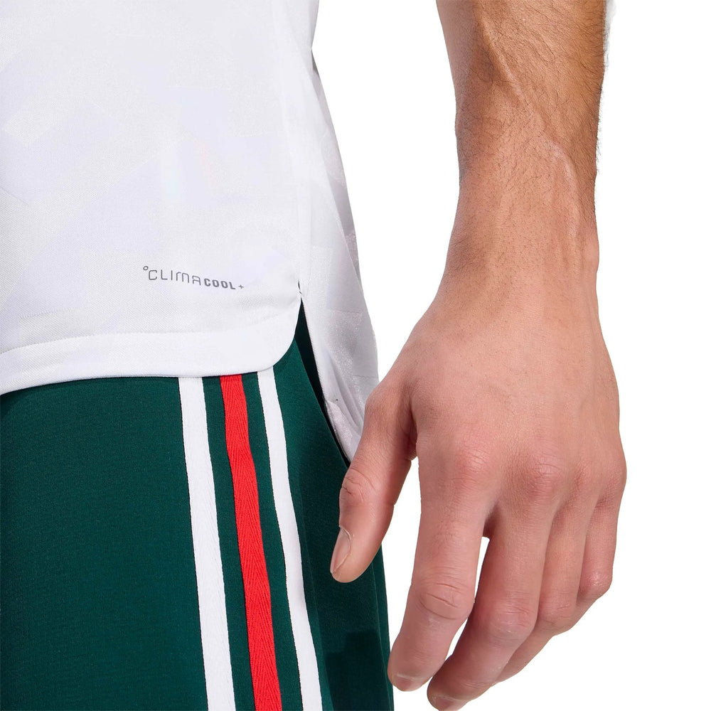 Adidas 2026 Mexico Men's Authentic Away Soccer Jersey White