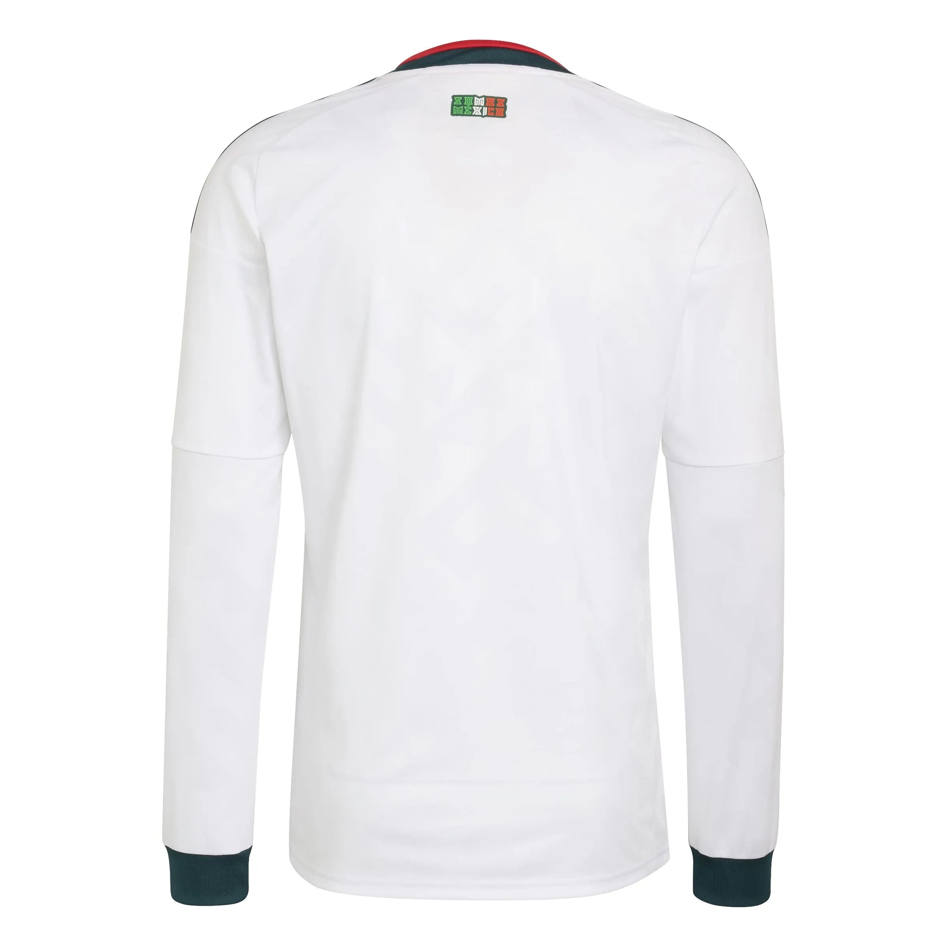 Adidas 2026 Mexico Men's Stadium Away Long-Sleeve Soccer Jersey White