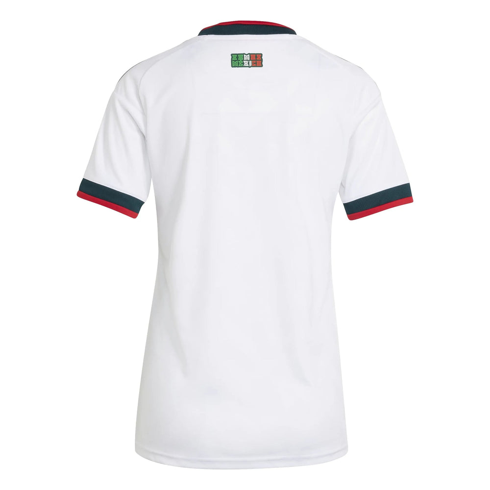 Adidas 2026 Mexico Women's Stadium Away Soccer Jersey White