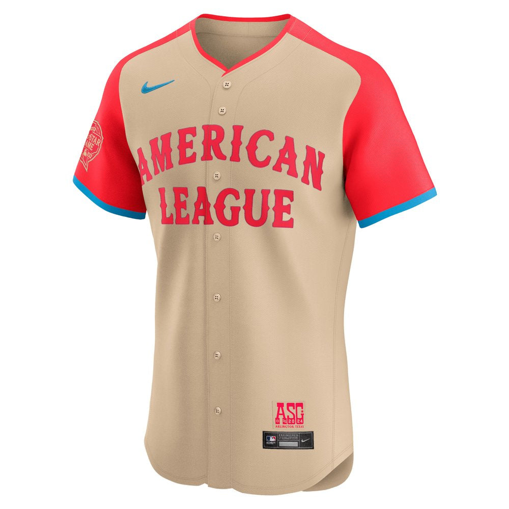 Men's American League Cream 2024 MLB All-Star Game Elite Pick-A-Player Jersey