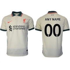 Men's Liverpool Custom 2021/22 Away Jersey