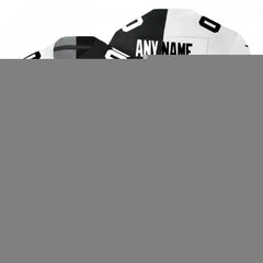 Men's Pittsburgh Steelers ACTIVE PLAYER Custom Black & White Split Limited Stitched Jersey