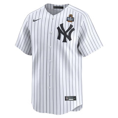 Men's New York Yankees White 2024 World Series Home Custom Limited Jersey