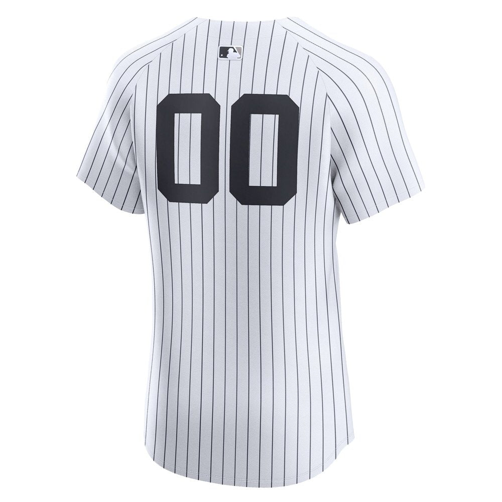 Men's New York Yankees White 2024 World Series Home Elite Custom Jersey